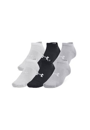 Medias Unisex UNDER ARMOUR UNISEX ESSNTL 6P LOW Negro Under Armour