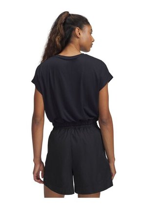 Camiseta Mujer Under Armour MOTION BUBBLE HEM SS Negro Under Armour