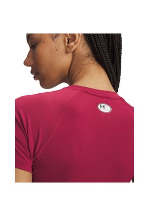 Camiseta Mujer Under Armour Hg Authntics Comp Rojo Under Armour