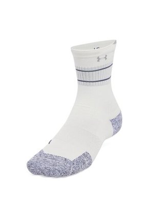 Medias Hombre UNDER ARMOUR AD RUN CSHION 1P MID Blanco Under Armour