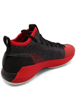 Tenis Basketball Negro-Rojo Under Armour Heat Seeker