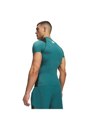 Camiseta Hombre Under Armour UA HG ELITE COMP SS Verde Under Armour