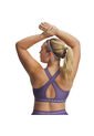 Sujetador Mujer Under Armour CROSSBACK MID BRA Purpura Under Armour de Under Armour