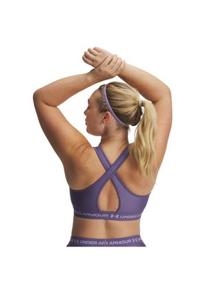Sujetador Mujer Under Armour CROSSBACK MID BRA Purpura Under Armour