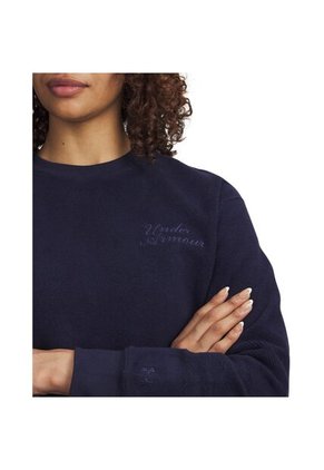 Buzo Mujer Under Armour ICN TRRY VRSITY CREW Azul Under Armour