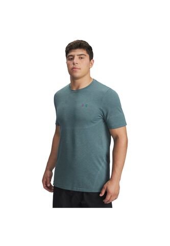 Camiseta Hombre Under Armour VANSH ELITE SMLSS SS Azul Under Armour Under Armour