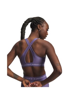 Sujetador Mujer Under Armour CROSSBACK MID BRA Purpura Under Armour
