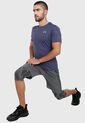 Pantaloneta Gris-Negro UNDER ARMOUR UA Launch SW de Under Armour