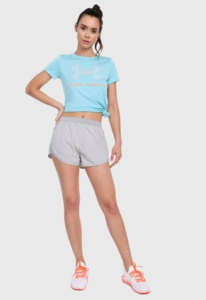Short Gris UNDER ARMOUR FlyBy 2.0 Mini 2N1