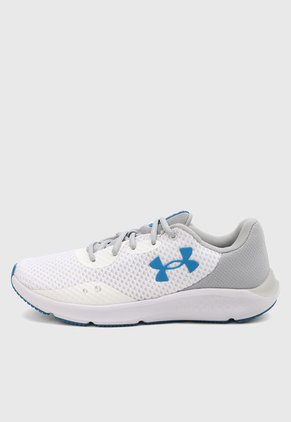 Tenis Running Blanco-Azul-Gris UNDER ARMOUR Pursuit 3