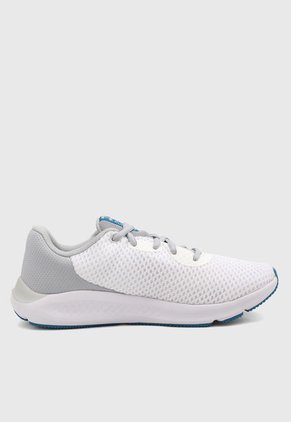Tenis Running Blanco-Azul-Gris UNDER ARMOUR Pursuit 3