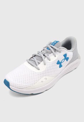 Tenis Running Blanco-Azul-Gris UNDER ARMOUR Pursuit 3