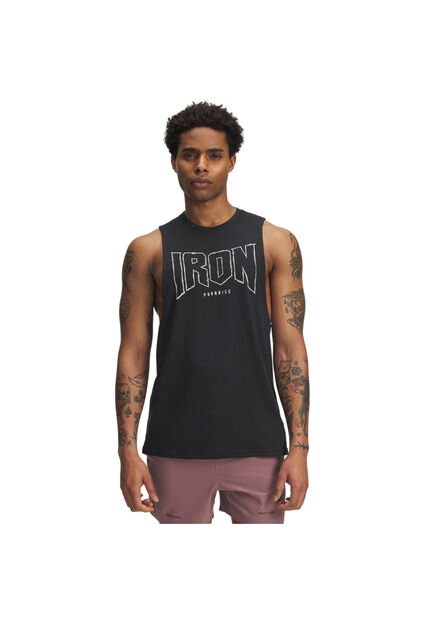Camiseta Hombre Under Armour PJT RCK TANK Negro Under Armour