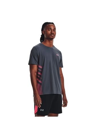 Camiseta Hombre UNDER ARMOUR UA ISO CHILL LASER H Gris Under Armour Under Armour