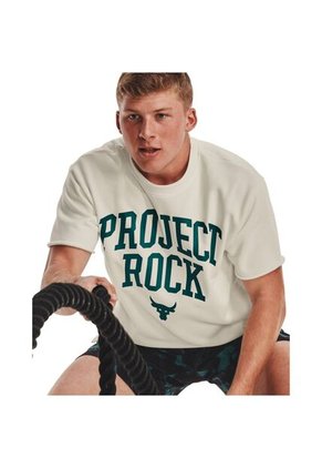 Camiseta Blanco Hombre PJT ROCK HW TERRY T 1377435-130-022 Under Armour