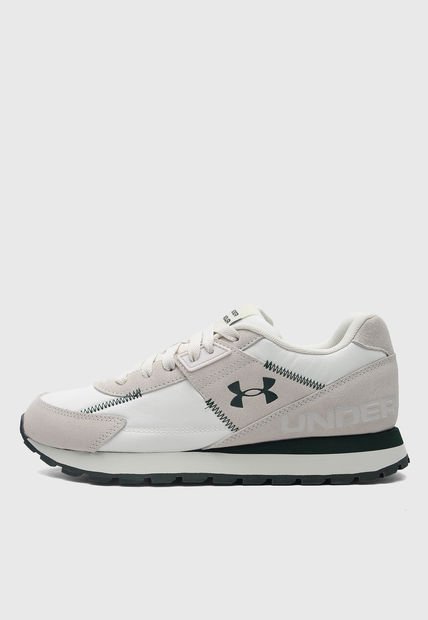 Tenis Lifestyle Marfil-Beige-Verde UNDER ARMOUR Essential Runner