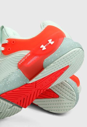 Tenis Training Azul Aguamarina-Naranja UNDER ARMOUR UA hovr Apex 2