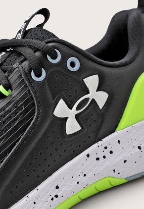 Tenis Training Negro-Amarillo Neón-Blanco UNDER ARMOUR Charged Commit TR 3