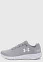 Tenis Running Gris-Blanco UNDER ARMOUR Charged pursuit 2 de Under Armour