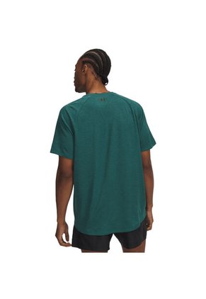 Camiseta Hombre Under Armour UA TECH TEXTURED SS Verde Under Armour