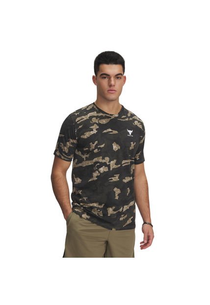 Buzo Hombre UNDER ARMOUR PJT RCK AOP SS Marron Under Armour