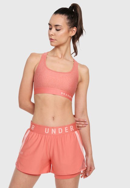 coral under armour top