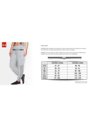 Jogger Under Armour Rival Fleece Mujer-Gris