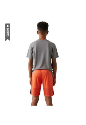 Pantaloneta Under Armour Stunt 3.0 Niño-Naranja
