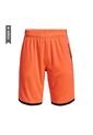 Pantaloneta Under Armour Stunt 3.0 Niño-Naranja de Under Armour