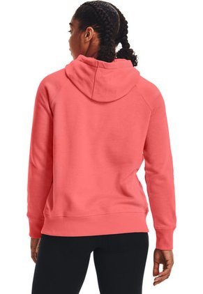 Buzo Rival Fleece Logo Para Mujer Under Armour Naranja 1356318-852-556 Under Armour