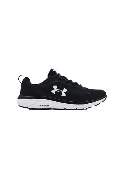Tenis Negro-Blanco Under Armour Charged Assert 8