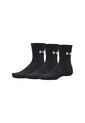 Medias Hombre UNDER ARMOUR PRFRMNC COTTN 3P CRW Negro Under Armour de Under Armour