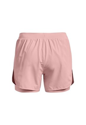 Shorts Under Armour 2 En 1 Fly By 2.0 Mujer-Rosa