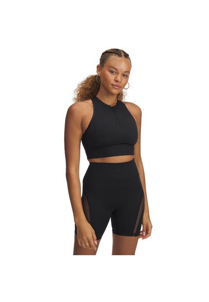 Sujetador Mujer UNDER ARMOUR MERIDIAN ZIP TANK Negro Under Armour