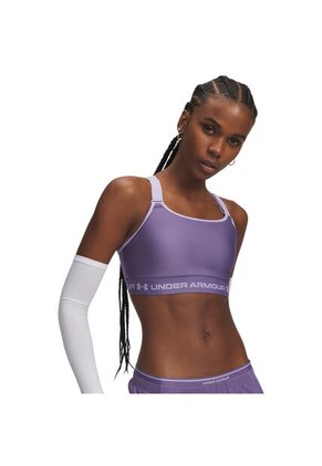 Sujetador Mujer Under Armour HEATGEAR HIGH Purpura Under Armour