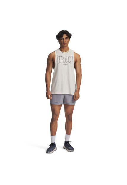 Short Hombre Under Armour PJT ROCK ULTMT SHORT Gris Under Armour