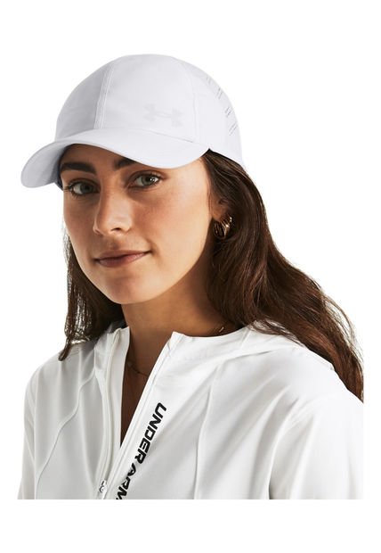 Gorra Mujer UNDER ARMOUR W ISOCHLL LAUNCH ADJ Blanco Under Armour