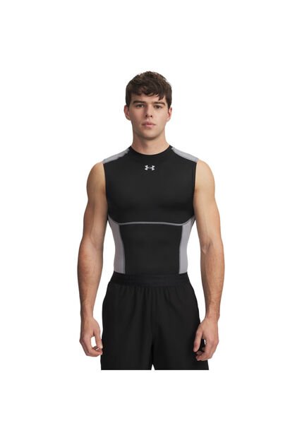 Camiseta Sin Mangas Hombre Under Armour HG ELITE COMPRSSN SL Negro Under Armour