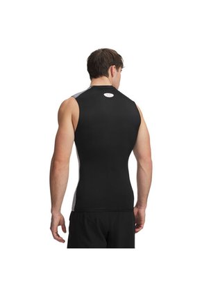 Camiseta Sin Mangas Hombre Under Armour HG ELITE COMPRSSN SL Negro Under Armour