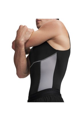 Camiseta Sin Mangas Hombre Under Armour HG ELITE COMPRSSN SL Negro Under Armour