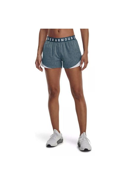UNDER ARMOUR SHORT PLAY UP TWIST 3.0 RUNNING DAMA AZUL 
