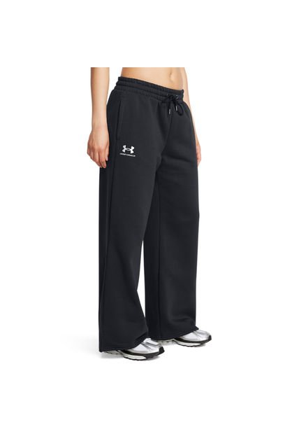 Pantalon Mujer Under Armour ICN FLC WD LEG PANTS Negro Under Armour