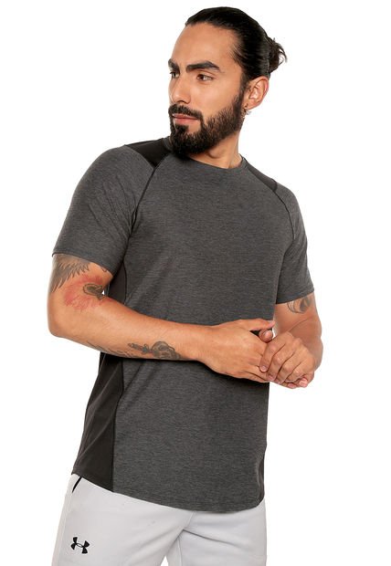 Camiseta Gris-Negro UNDER ARMOUR Mk 1