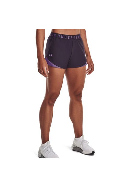 UNDER ARMOUR SHORT PLAY UP 3.0 RUNNING DAMA MORADO 