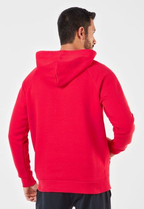 Hoodie Rojo UNDER ARMOUR Rival Fleece