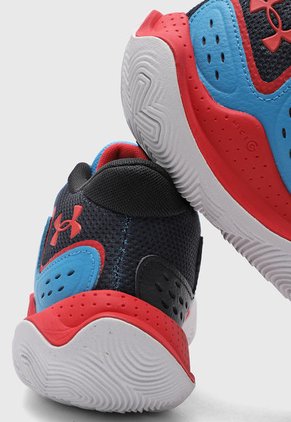Tenis Basketball Azul-Rojo-Negro UNDER ARMOUR Jet '23