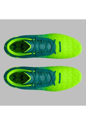 Guayos Under Armour Hombre Magnetico Select FG - Azul/Verde