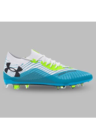 Guayos Under Armour Hombre Shadow Elite 2.0 FG - Blanco/Azul Under Armour