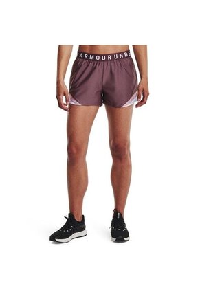 Short Under Armour Play Up 3.0 Tri Color Para Mujer-Violeta