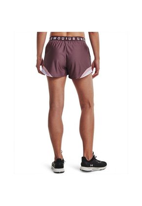 Short Under Armour Play Up 3.0 Tri Color Para Mujer-Violeta